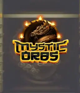 ELK Studios' Mystic Orbs slot displayed with its magical orbs and ancient temple background. This visual emphasizes the game's unique Cluster Pays mechanism and the detailed, vibrant design, attracting fans of magical themes. Every detail, from the orbs to the symbols, is finely executed, adding depth to the game's ancient Asian theme.